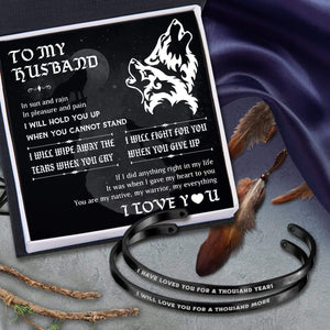 Couple Bracelets - To My Husband - You Are My Native, My Warrior, My Everything - Gbt14003