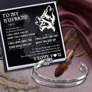 Couple Bracelets - To My Husband - You Are My Native, My Warrior, My Everything - Gbt14003