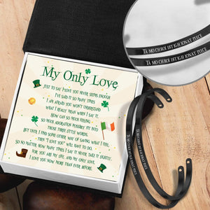 Couple Bracelets - To My Only Love - Tá Mo Chroí Istigh Ionat - Gbt13022