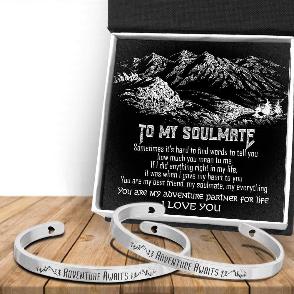 Couple Bracelets - Travel - To My Soulmate - You Are My Adventure Partner For Life - Gbt13030
