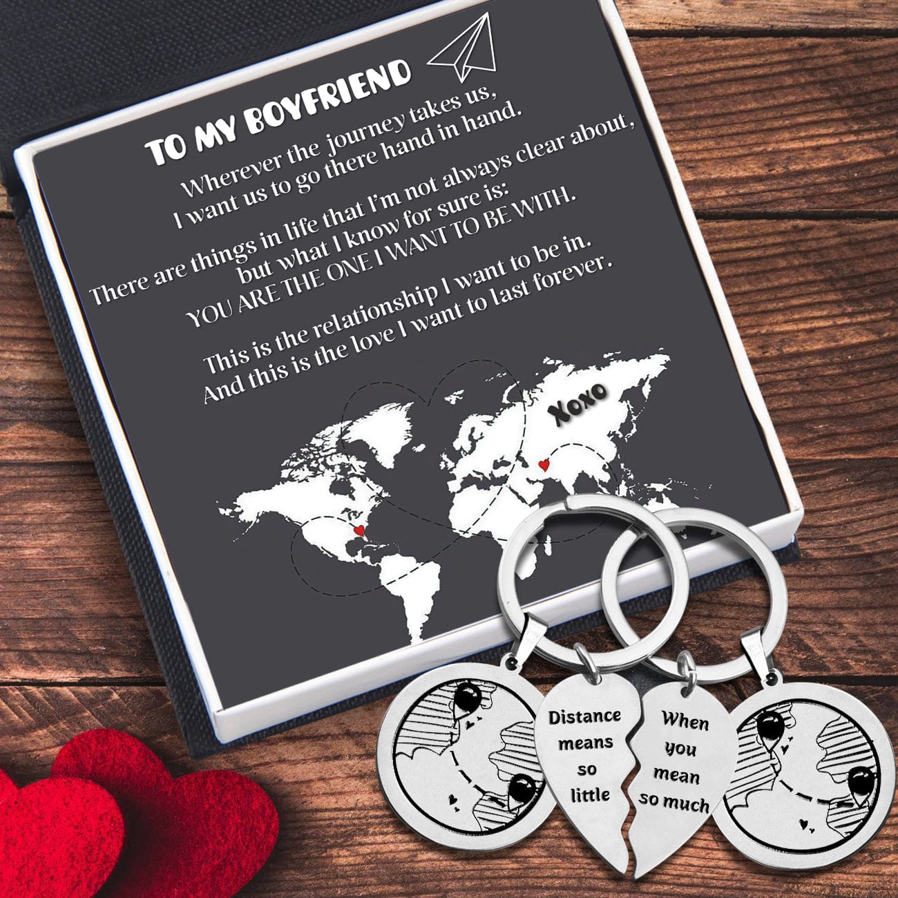 Wrapsify Vintage Moon Keychain - My Shieldmaiden - I Love You to The Moon and Back - Gkcb13002 Silver