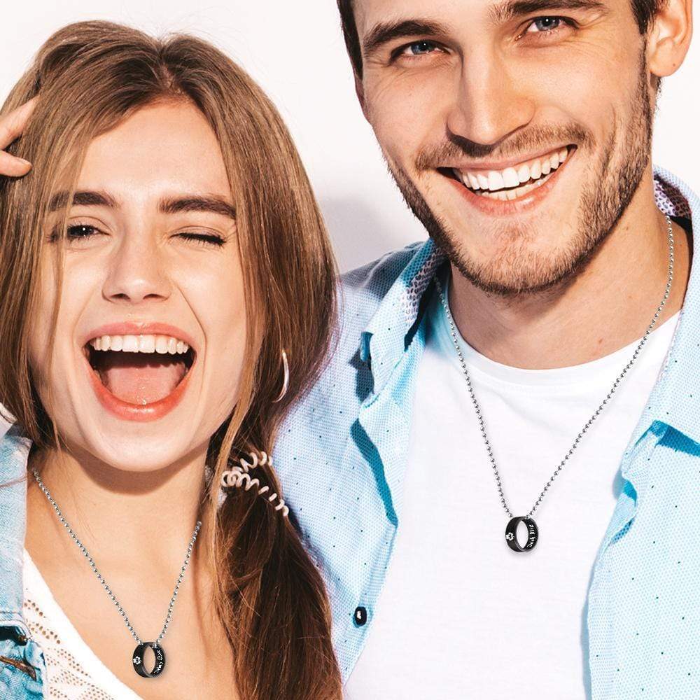 Couple Pendant Necklaces - My Irish Queen - You Are My Life - Gnw13026