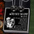 Couple Pendant Necklaces - To My Wife - I Will Love You Forever & Always  - Gnw15028
