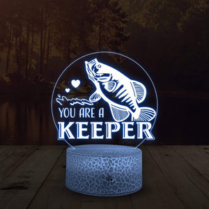 Crappie Fish Led Light - Crappie Fishing Gift - To My Man - You