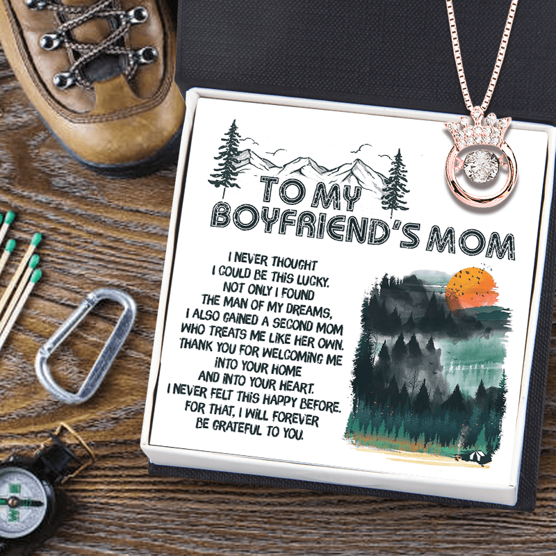  To My Boyfriends Mom Necklace, Gifts for My Boyfriends