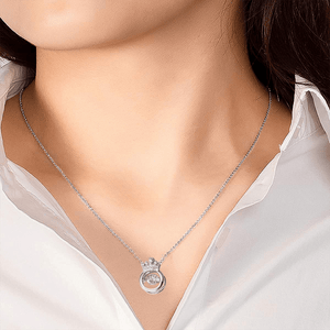 Crown Necklace - Wolf - To My Daughter - My Love For You Is Forever - Gnzq17007