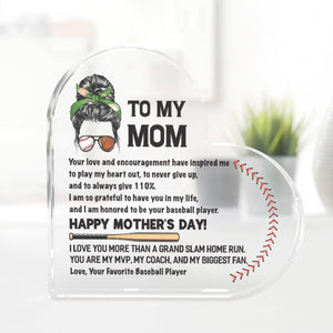 Crystal Plague - Baseball - To My Mom - I Love You More Than A Grand Slam Home Run - Gznf19007