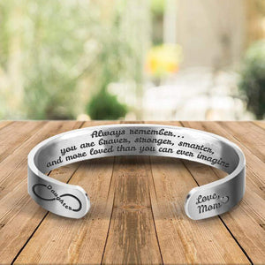 Cuff Bracelet - To My Daughter - From Mom - You Are More Loved Than You Can Ever Imagine - Gbac17008