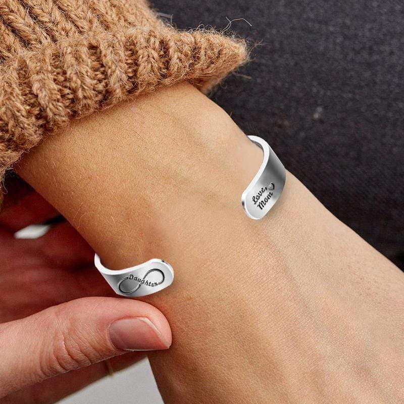 Cuff Bracelet - To My Daughter - From Mom - You Are More Loved Than You Can Ever Imagine - Gbac17008