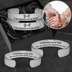 Cuff Bracelet - To My Girlfriend - You Are The Best Girlfriend Ever - Gbac13003