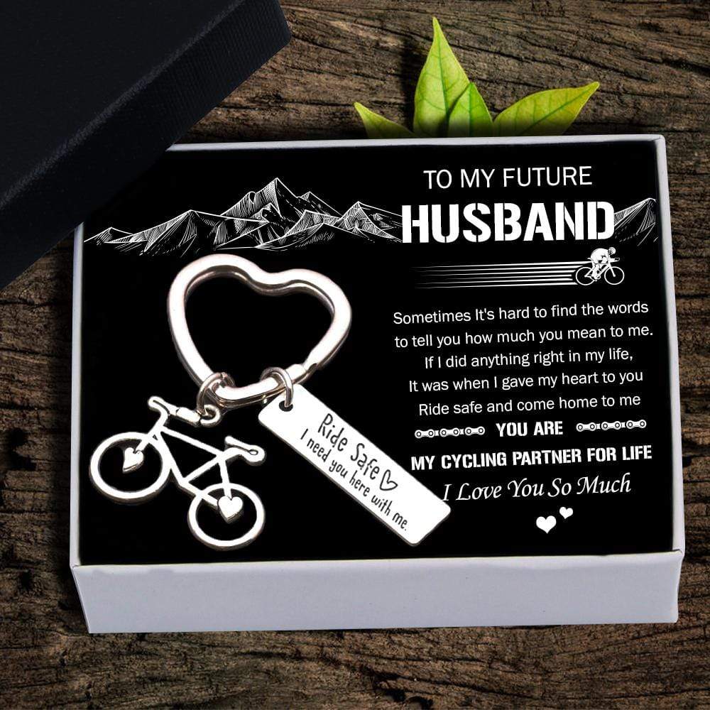 Cycling Keychain - To My Future Husband - How Much You Mean To Me - Gkac24001