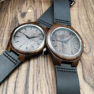 D2202 - To My Fiancee - Love You Longer - Wooden Watch