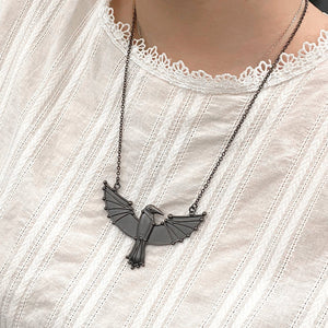 Dark Raven Necklace - Viking - To My Viking Mom - You Are My Love - Gncm19007