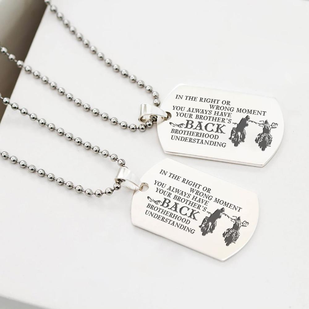 Brother dog tag discount necklace