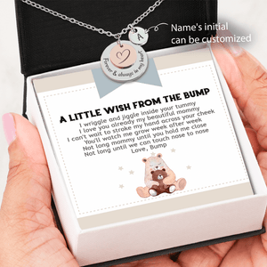 Double Round Necklace - Family - To My Mom To Be - I Love You Already My Beautiful Mommy - Gnzx19023