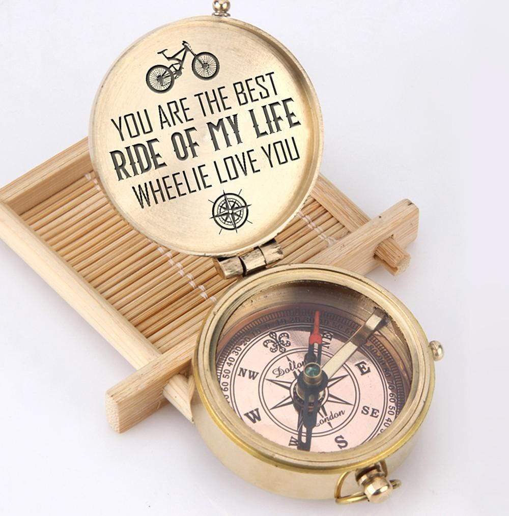Engraved Compass - Cycling Lover - You Are The Best Ride Of My Life - Gpb26089