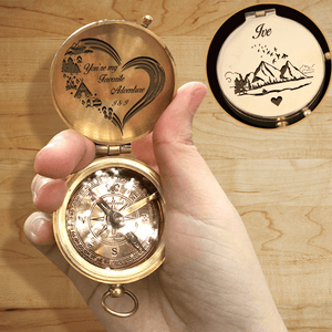 Engraved Compass - Family - To My Ive - You Are My Favourite Adventure - Gpb13008