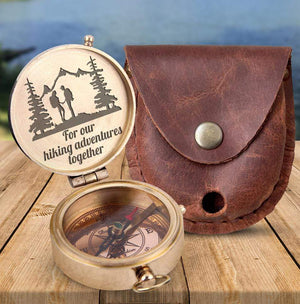 Engraved Compass - For Your Loved One - For Our Hiking Adventures Together - Gpb26099
