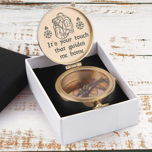 Engraved Compass - My Man - Viking - It's Your Touch That Guides Me Home - Gpb26110