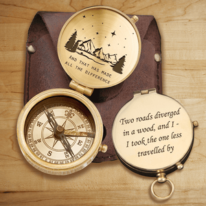 Engraved Compass - To My Love - And That Has Made All The Difference - Gpb26190