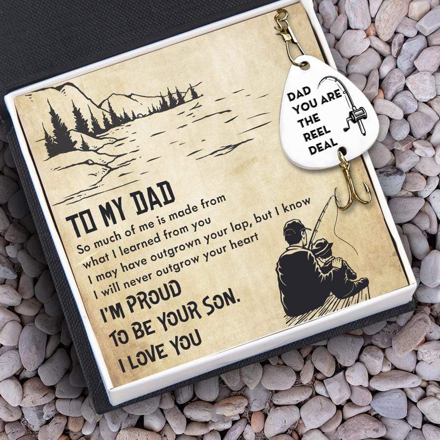 Engraved Fishing Hook - Fishing - From Son - To My Dad - I'm Proud To Be Your Son - Gfa18019