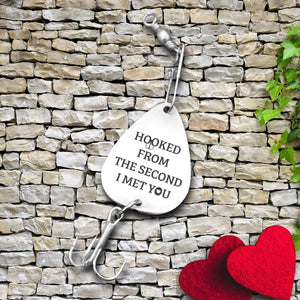 Engraved Fishing Hook - Fishing - To My Future Husband - I Love You To The Fishing Boat And Back - Gfa24005