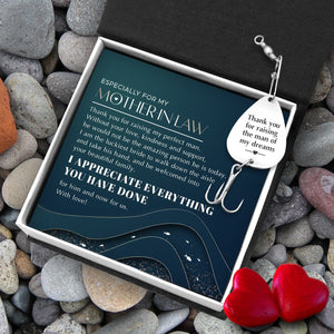 Engraved Fishing Hook - Fishing - To My Mother-In-Law - I Appreciate Everything You Have Done - Gfa19003
