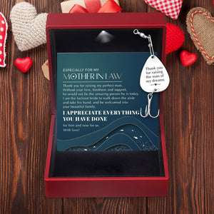 Engraved Fishing Hook - Fishing - To My Mother-In-Law - I Appreciate Everything You Have Done - Gfa19003