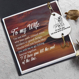 Engraved Fishing Hook - Fishing - To My Wife - Forever Together - Gfa15004