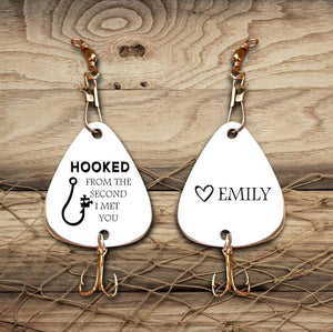 Personalized Engraved Fishing Hook - To My Future Husband - Hooked From The Second I Met You - Gfa24002