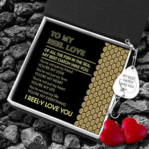 Engraved Fishing Hook - To My Reel Love - You're My Love - Gfa13007