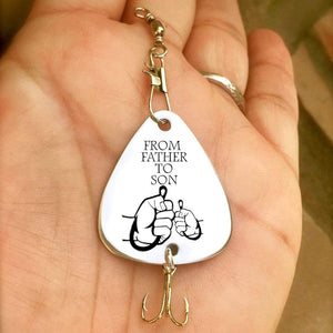 Personalized Engraved Fishing Hook - To My Son - From Father To Son - Gfa16001