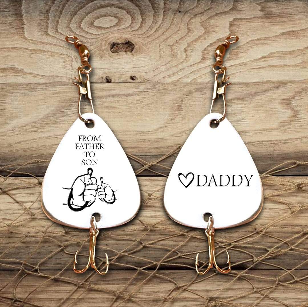 Personalized Engraved Fishing Hook - To My Son - From Father To Son - Gfa16001