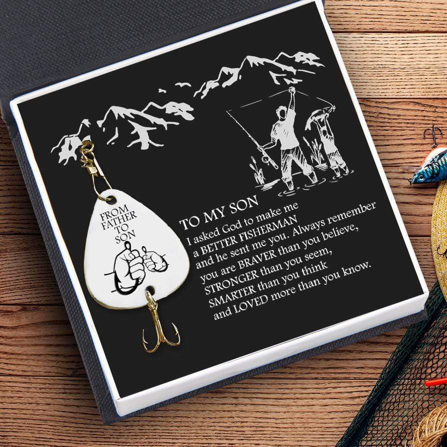 Personalized Engraved Fishing Hook - To My Son - From Father To Son - Gfa16001