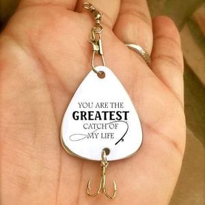 Personalized Engraved Fishing Hook - To My Son - You Are The Greatest Catch Of My Life - Gfa16002