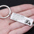Engraved Keychain - Drive Safely Daddy - It Takes A Special Breed To Be Farmer - Thank You - Gkc18031