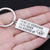 Engraved Keychain - I'm Not The Stepfather, I'm The Father That Stepped Up - Gkc18012