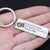 Engraved Keychain - To My Daddy - Ride Safely Daddy, We Need You Here With Us - Gkc18024