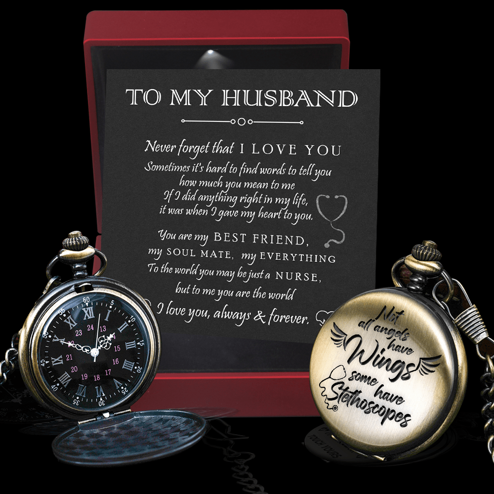 To my 2025 husband pocket watch