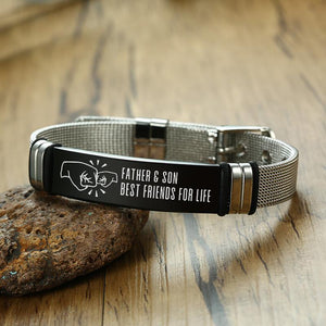 Fashion Bracelet - Father And Son, Best Friends For Life - Gbe16001