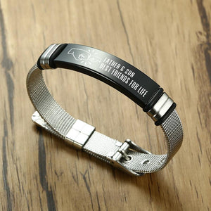 Fashion Bracelet - Father And Son, Best Friends For Life - Gbe16001