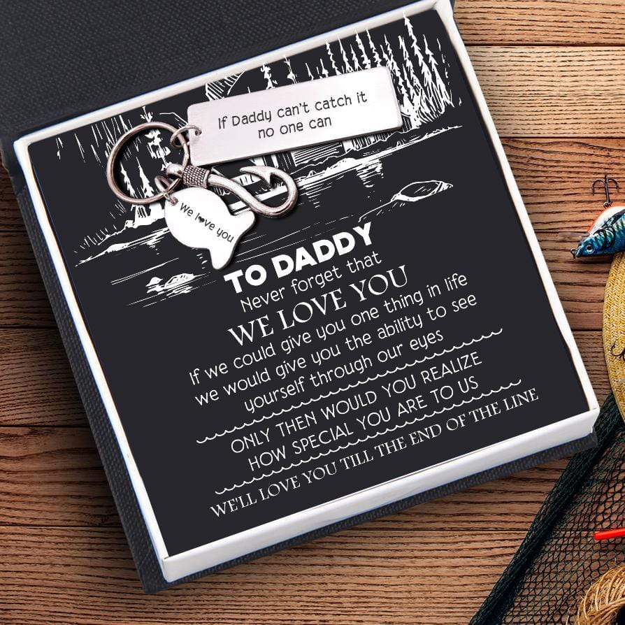 Fishing Hook Keychain - To My Dad - How Special You Are To Us - Gku18009