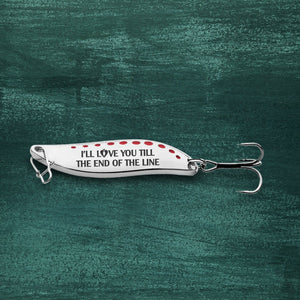 Fishing Spoon Lure - Fishing - To My Boyfriend - I Love You More Than You Love To Fish - Gfaa12003
