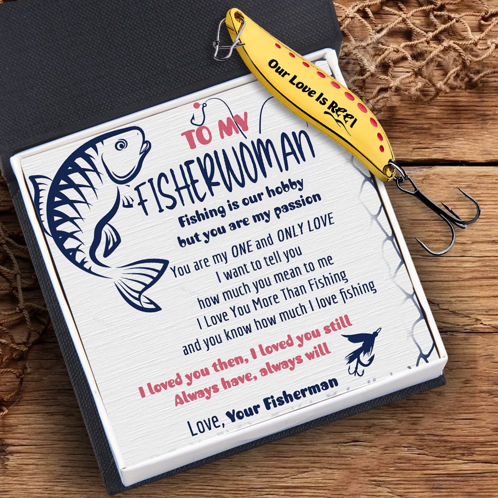 Fishing Spoon Lure - Fishing - To My Fisherwoman - Always Have, Always Will - Gfaa13003