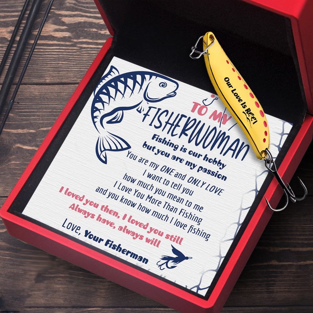 Fishing Spoon Lure - Fishing - To My Fisherwoman - Always Have, Always Will - Gfaa13003