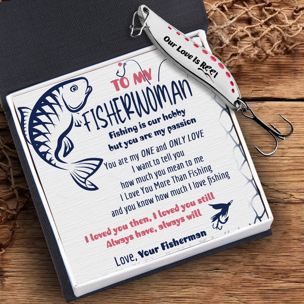 Fishing Spoon Lure - Fishing - To My Fisherwoman - Always Have, Always Will - Gfaa13003