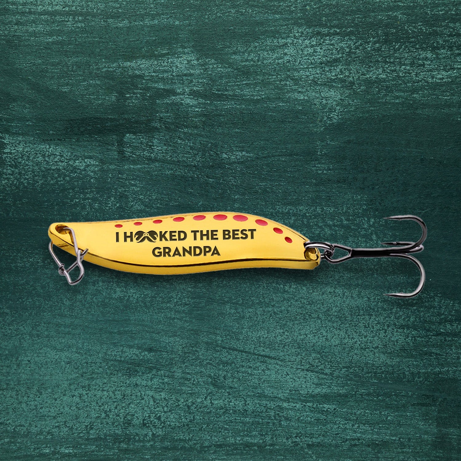 Fishing Spoon Lure - Fishing - To My Grandpa - My Happiness Is A Fishing Trip With My Grandpa - Gfaa20002