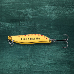 Fishing Spoon Lure - Fishing - To My Husband - I Reel-y Love You - Gfaa14004