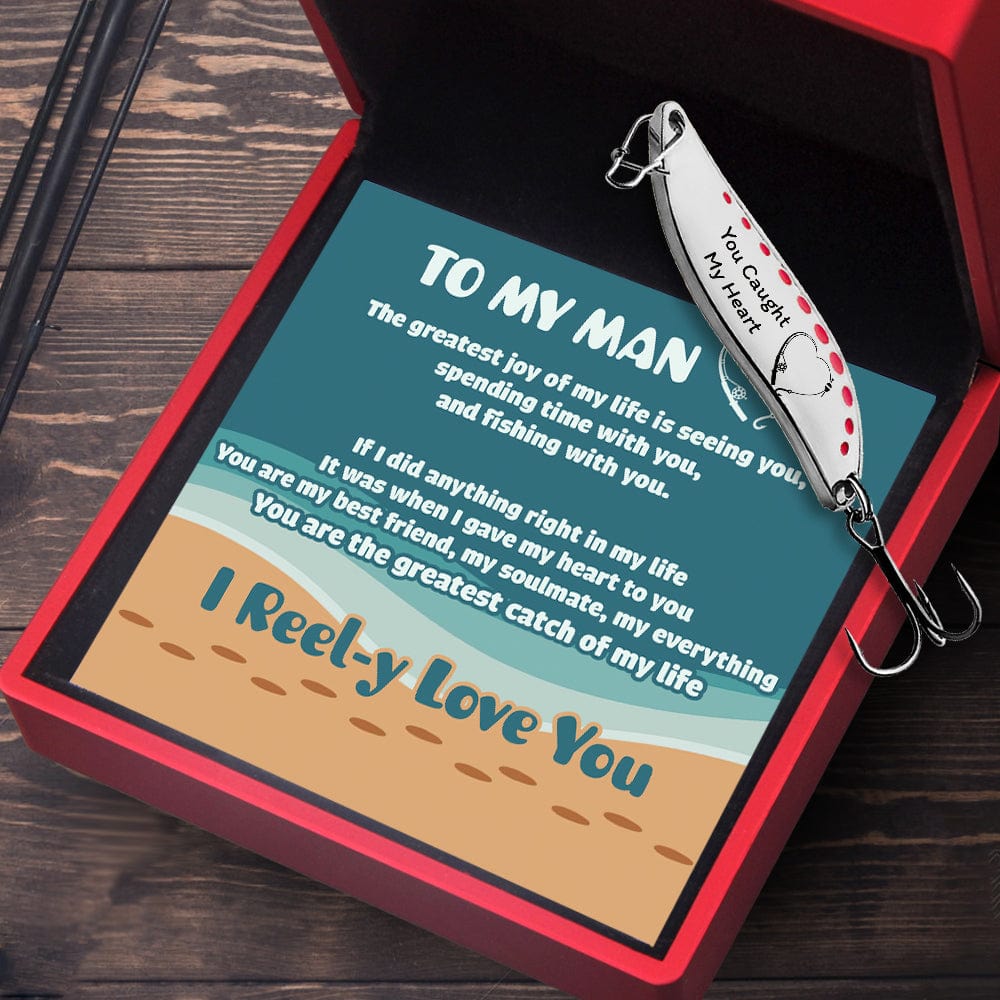 Fishing Spoon Lure - Fishing - To My Man - I Reel-y Love You - Gfaa26003