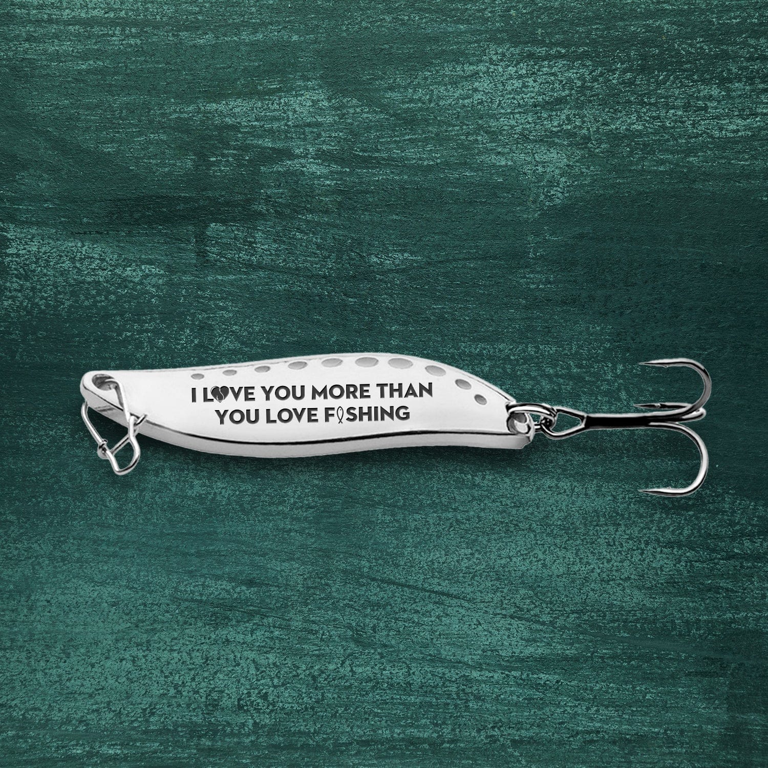 Fishing Spoon Lure - Fishing - To My Master Baiter - You Have Me Hooked Forever - Gfaa26004